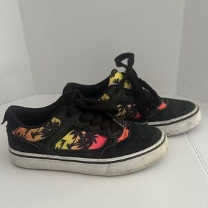 Airwalk Kids Black and Vibrant Palm Sneakers Size 2